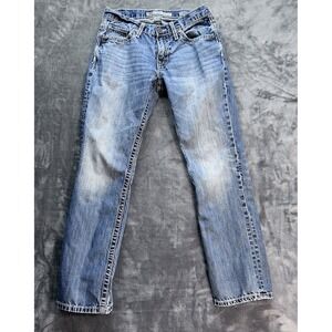 BKE Buckle Derek Straight Jeans Men's 29R‎ Medium Wash Blue Denim Pants